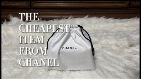 chanel cheapest items